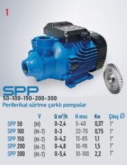 Star Pompa Spp 50 0.50 Hp Prefikal Sürtme Çarklı Pompa